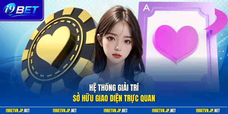 Hệ thống giải trí sở hữu giao diện trực quan